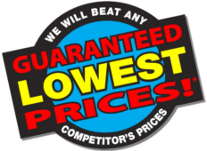 Guaranteed Lowest Prices!